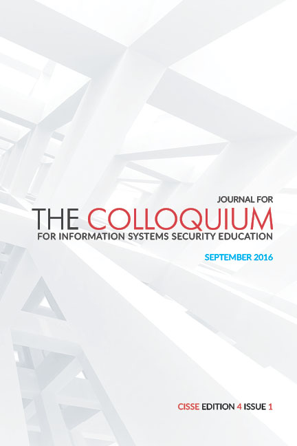 Cover - CISSE Volume 4, Issue 1